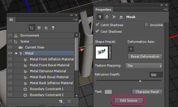 Create a Sleek Metallic 3D Text Effect in Photoshop CS6 11