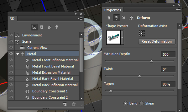 Create a Sleek Metallic 3D Text Effect in Photoshop CS6 15