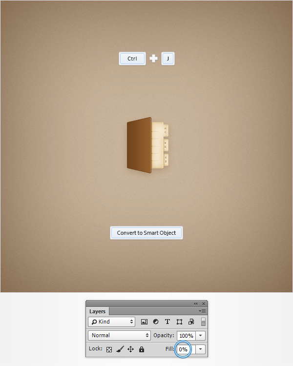 Create a Simple Address Book Icon in Adobe Photoshop 25