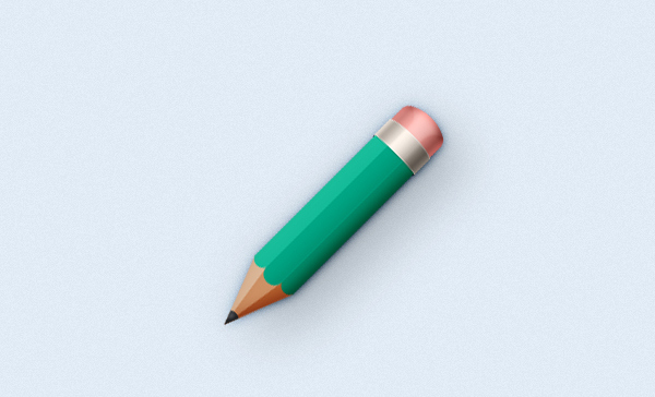Create a Simple Pencil Icon in Adobe Photoshop