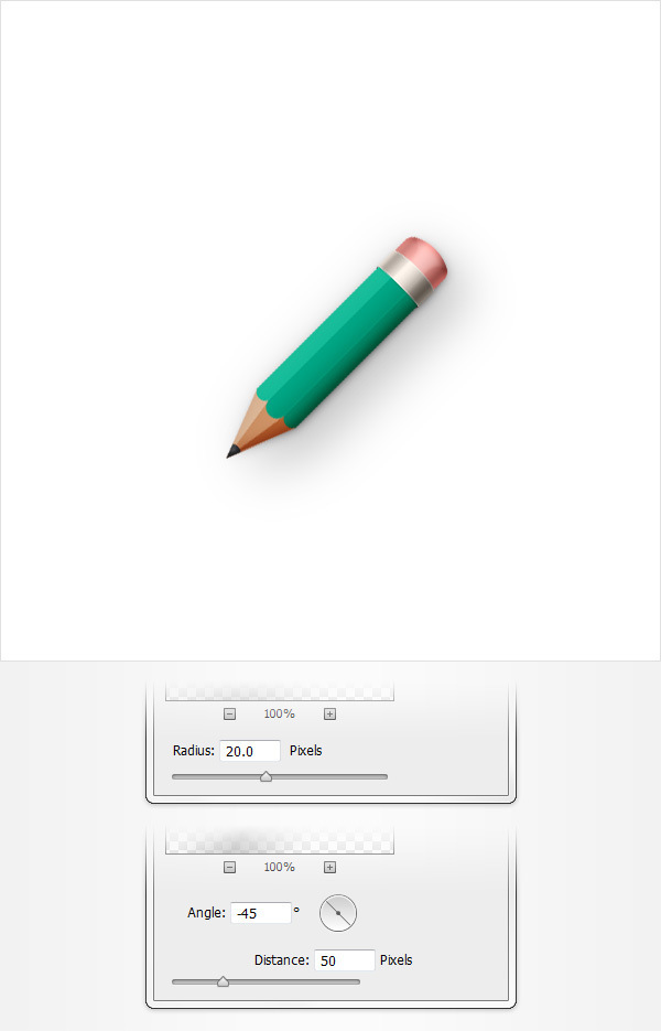 Create a Simple Pencil Icon in Adobe Photoshop 23