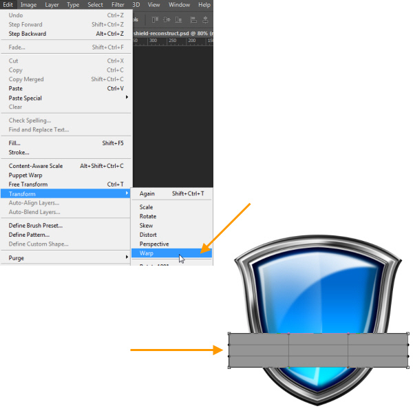 Create a Shiny Shield in Photoshop 66
