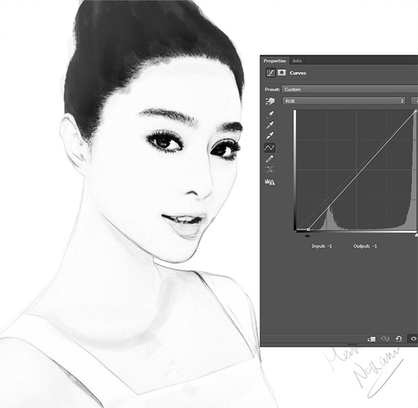 Create a Black and White Drawing Effect in Star