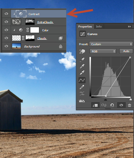 How to Add Clouds to an Empty Sky 10