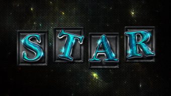 How to Create Space Tiles Text Effect in Photoshop