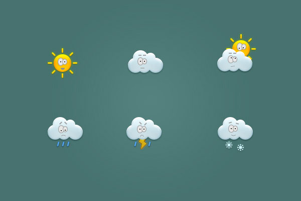 Create a Set of Weather Icons in Adobe Photoshop Final