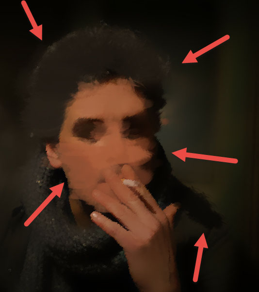 خلق تأثير الرسم التدخين 5