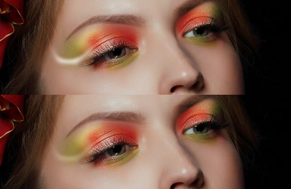 How to Apply Creative Makeup with Photoshop 7