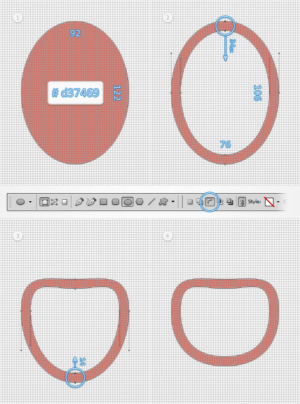 قم بإنشاء توضيح مصاصة من Scratch في Adobe Photoshop 2