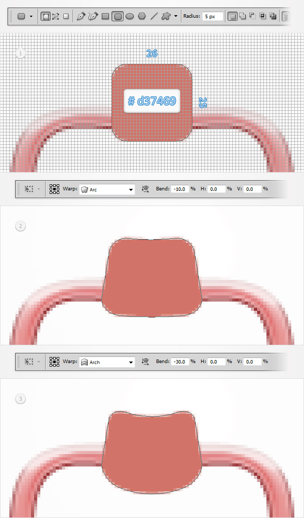 قم بإنشاء توضيح مصاصة من Scratch في Adobe Photoshop 9