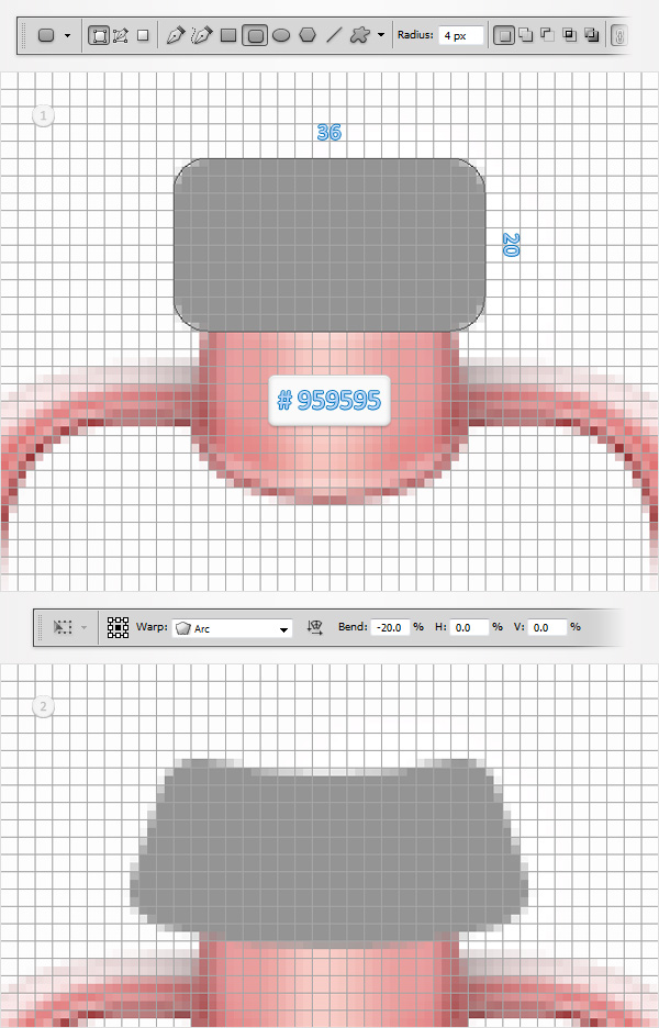 قم بإنشاء توضيح مصاصة من Scratch في Adobe Photoshop 16