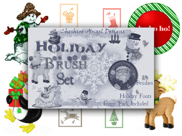 Holiday Brush Set