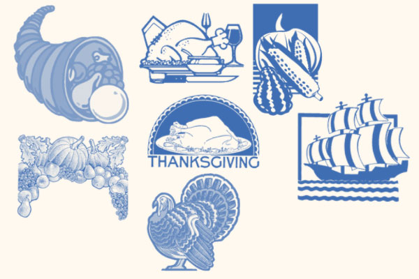 Thanksgiving Photoshop Brushes