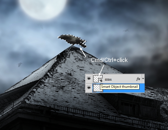 Create a Haunted House Scene with Photoshop 26