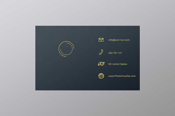 How to Make a Business Card in Photoshop 15