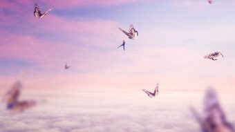 Create a Surreal Flying Scene with Giant Butterflies in Photoshop