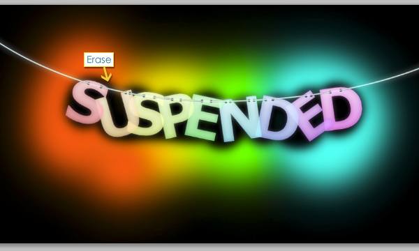 How to Create Suspended Text Effect in Adobe Photoshop 28
