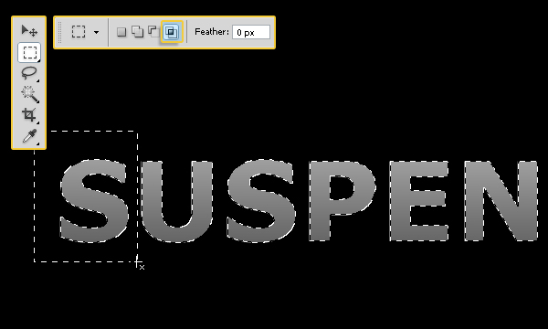 How to Create Suspended Text Effect in Adobe Photoshop 5
