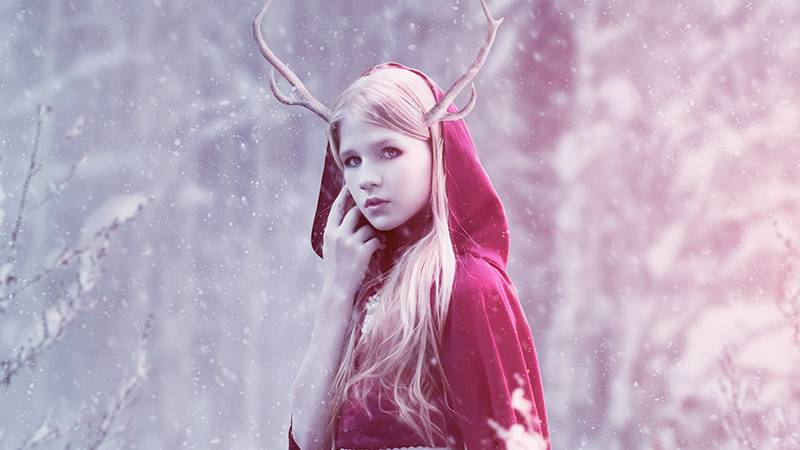 How to Create a Fantasy Winter Portrait in Adobe Photoshop