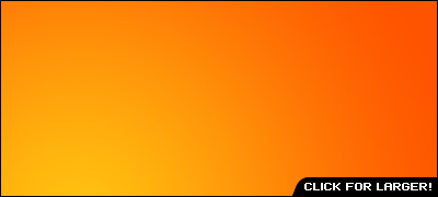 Bright Orange Radial Gradient